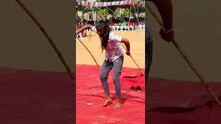 Double stick video🇮🇳👀#shorts #reels #silambam #aruna #sirkali #youtube #channel #100k #video #post 💥