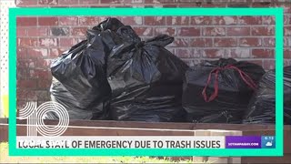 Polk County issues local state of emergency for trash pickup issues