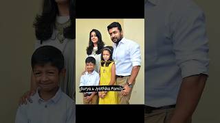 Suriya Sivakumar With Wife Jyothika and Childrens 💓😍👫 Surya Family 👪 #surya #jyothika 🪄 Bollywood