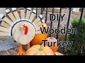 DIY Wooden Turkey Decoration