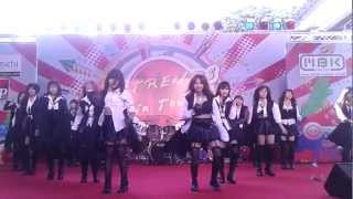 [121222] CandyPops cover AKB48 :: Overture + UZA + River! @  J-Trends in Town 2012