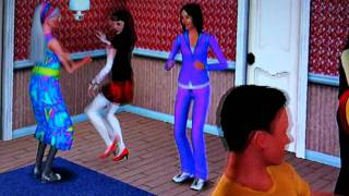 PS3 The Sims 3　ダンス