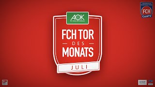 Das FCH Tor des Monats Juli – präsentiert von der AOK Baden-Württemberg: