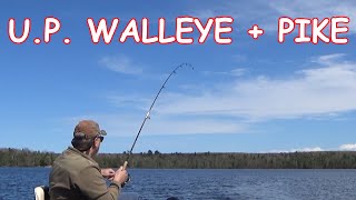 Upper Michigan Walleye And Pike - Opening Day