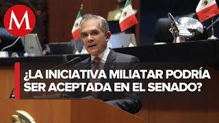 Discusión en Senado sobre presencia de ejército en calles: Miguel Ángel Mancera