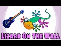 Lizard On the Wall Song Nursery Rhymes | Cicak - Cicak Di Dinding versi Bahasa Inggris | Ukulele