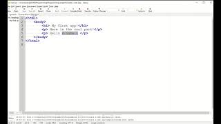 Flask tutorial part 3 - Passing variables into a flask template