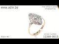 edwardian vintage diamond engagement ring 12268 0015