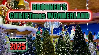 BRONNER'S CHRISTmas WONDERLAND | Frankenmuth Michigan | Full Tour 2025
