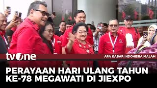 Megawati Disambut 3.000 Kader PDIP di Jiexpo pada Perayaan Ulang Tahun nya | AKIM tvOne