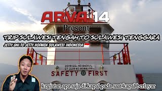 Apa saja yang di lakukan pada saat kapal berlayar di tengah laut,Trip Sulawesi Indonesia🇮🇩