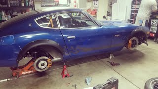 part 2 Datsun 240z 280z ultimate super 8.8 differential swap, 800hp procharged lsx lq4