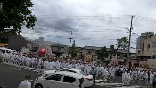 四之社衣手社朱雀御旅所発輿2024年松尾祭還幸祭おかえり