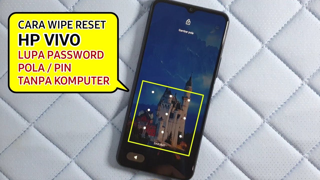 Cara Reset Wipe Data Hp VIVO Mengatasi Lupa Pola / Password Layar Kunci ...