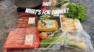 Dad! What's For Dinner? EP 8 (Korean BBQ Experience at Home)