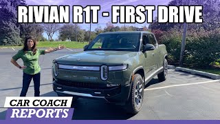 2022 Rivian R1T ALL ELECTRIC Truck - FIRST DRIVE