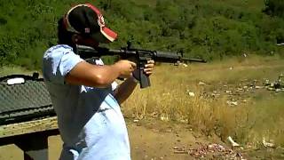 daddy Edsel with  AR-15