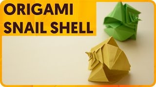 Origami Spiral Snail Shell (Toshikazu Kawasaki)