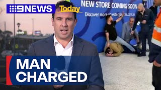 Man charged after alleged assault at Melbourne shopping centre | 9 News Australia