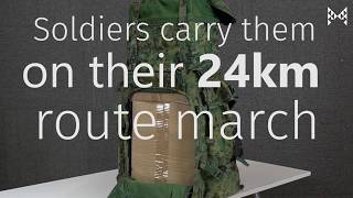 Singaporean Girls Try Carrying SAF Field Packs