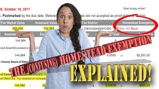 Cobb's Tax Assessor Explains (the confusing) Homestead Exemption!