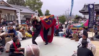 八坂神社例大祭獅子舞