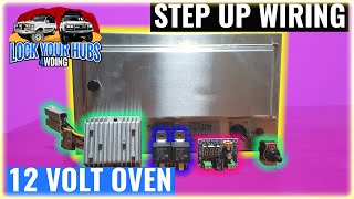 Wiring Step-Up Converters for your 12 Volt Oven such as Travel Buddy, Road Chef or Kickass