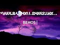 Behos - Sushant Kc | Cover Version | Lyrical Video