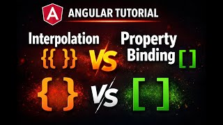 Angular Data Binding in 3 Minutes | Interpolation & Property Binding
