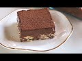 طبقات ليزي كيك باسهل طريقه 😋حلويات بارده من غير فرن او بيض lazy cake layers