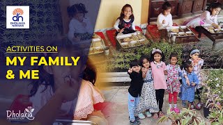 Activities on My Family and Me | Dholakia Nirman | Dholakia Foundation