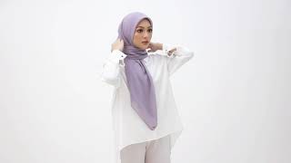 BAWAL/SQUARE HIJAB TUTORIAL FOR EVERYDAY STYLE