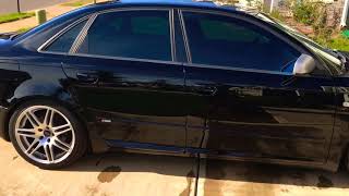 B7 A4 titanium package paint correction walk around