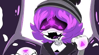 So.. I drew N and Uzi over Jax and the Gloink Queen (Animatic)