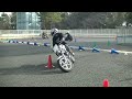 第７４２回　へなちょこライダー走行会　助手席さん　８の字ＧＰ　固定カメラ