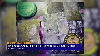 Man arrested after Sumner County drug bust