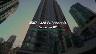 3507 - 1328 W  Pender Street, Vancouver BC | Charles Chun