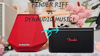 펜더 리프 vs 다인오디오 뮤직1 [FENDER RIFF vs DYNAUDIO MUSIC1] 교차비교청음