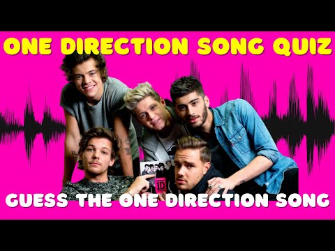 One Direction Music Quiz | Guess The One Direction Song | Music Quiz ...