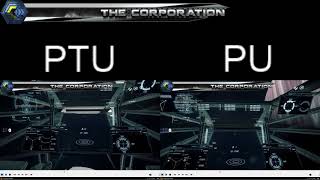 Star Citizen Testing PTU vs PU Constellation Speed