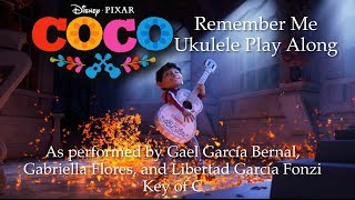 Remember Me (from Coco) Ukulele Play Along