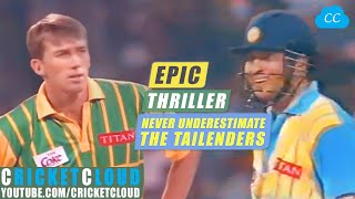EPIC THRILLER | India vs Australia Titan Cup 1996 Bangalore | Never Underestimate The Tailenders !!