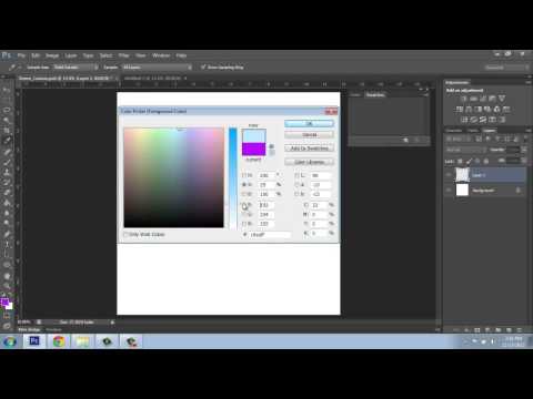 Adobe Photoshop CS6 Basics - Part 5 - Color Picker - Brooke Godfrey Adobe Photoshop CS6 Basics - Part 5 - Color Picker - Brooke Godfrey