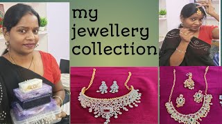 my jewellery collection🔥🔥నచ్చితే లైక్ చేయండిfriends #anu vlogs #please subscribe my channel