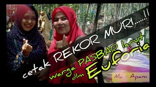 Intip Yuk !!! Euforia warga Cetak rekor MURI