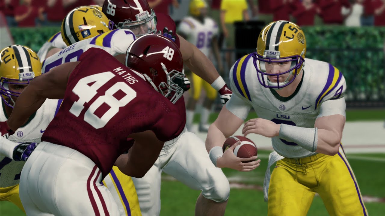 College Football 11/9/2019 - LSU Vs Alabama - NCAA Football 14 (Updated ...