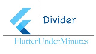 Divider | Flutter Under Minutes