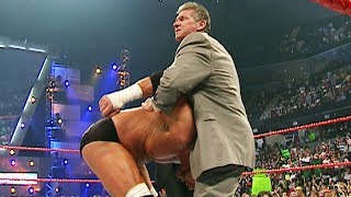 Triple H Takes A Savage Beatdown Raw August 7 2006