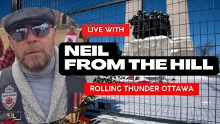 Live With Neil From The Hill. The Bikers Are Coming...