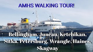 Alaska Marine Highway Ferry, Walking Tour, Southeast Alaska